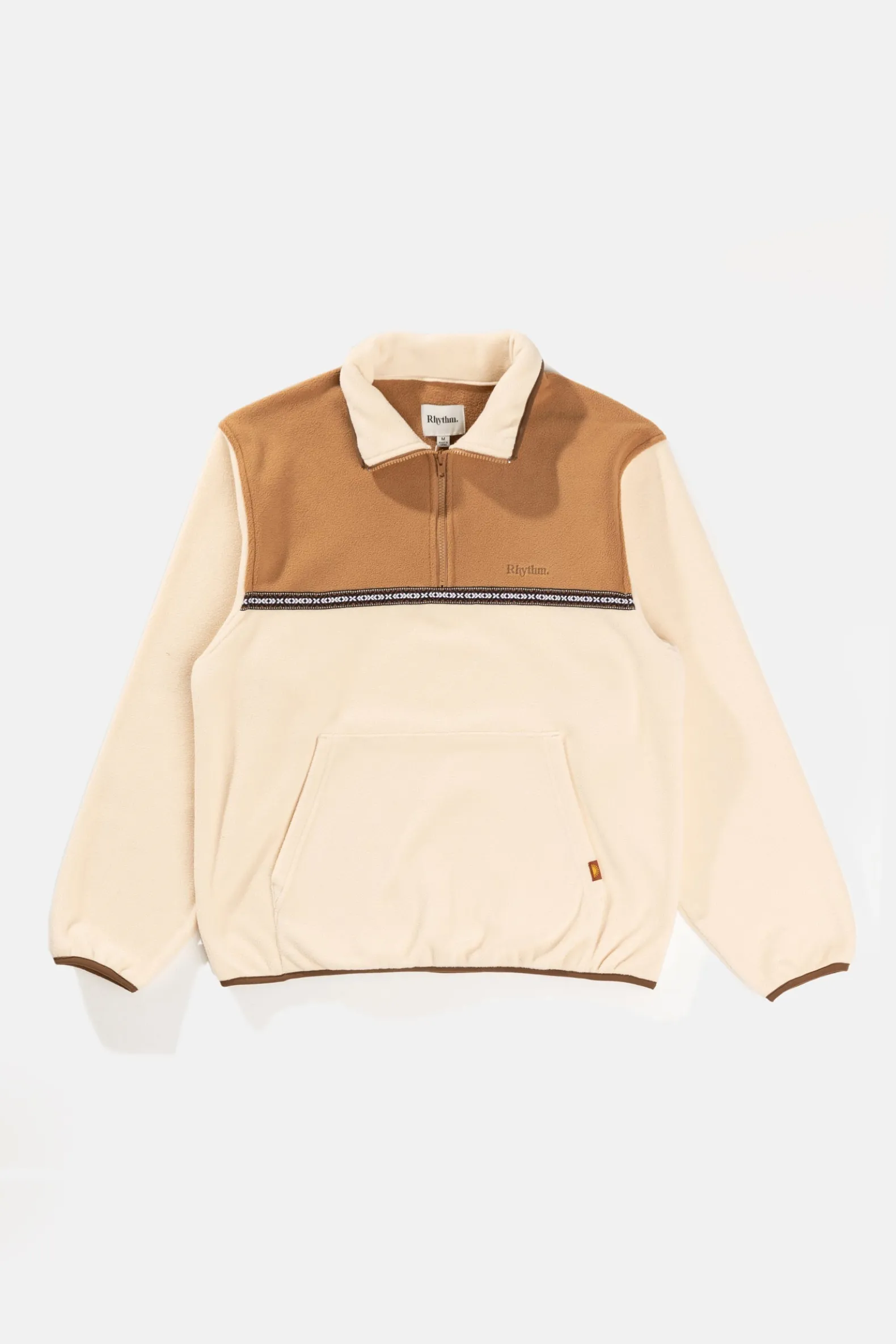 Alder Half Zip Pull Over Latte