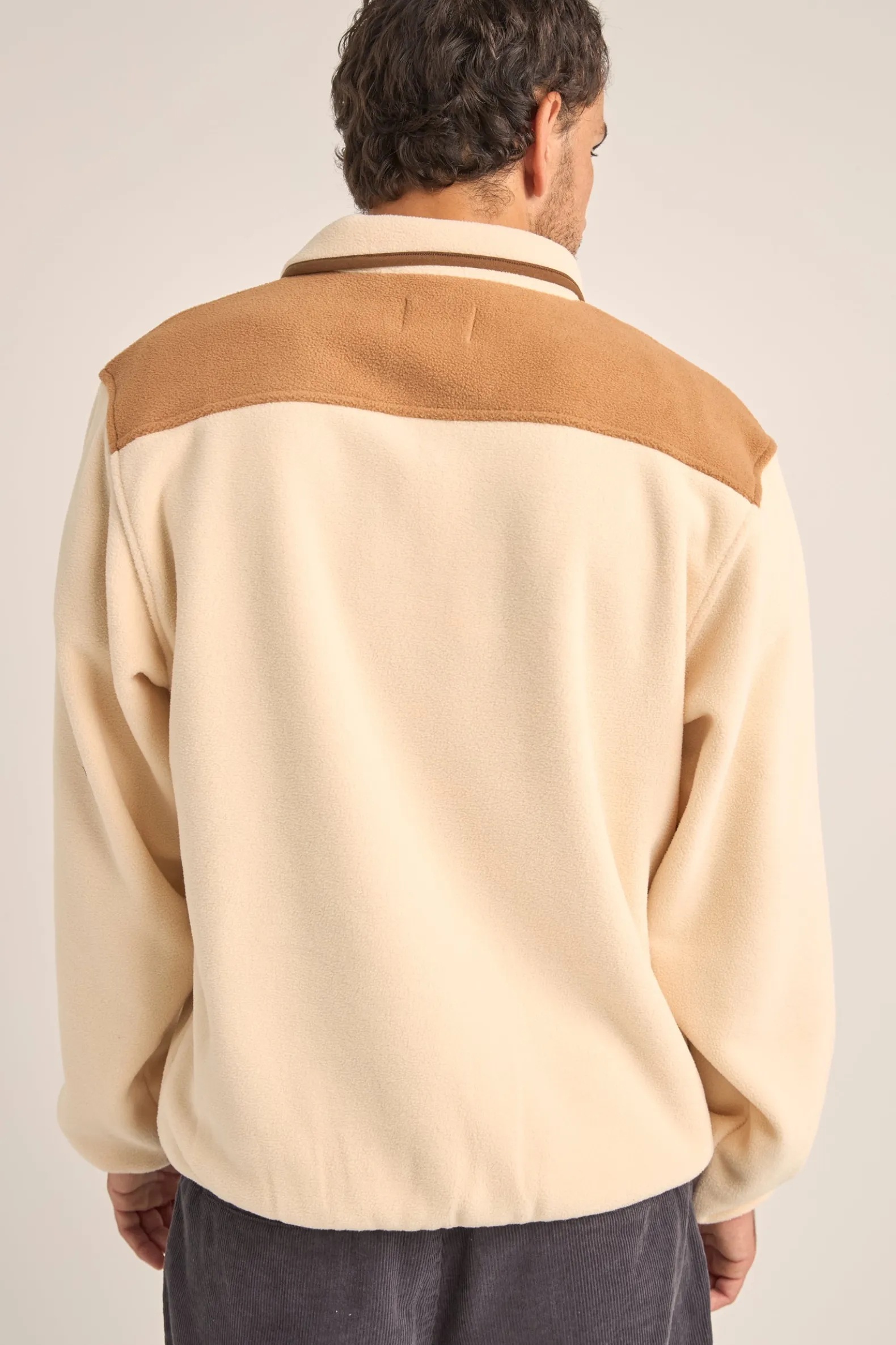 Alder Half Zip Pull Over Latte
