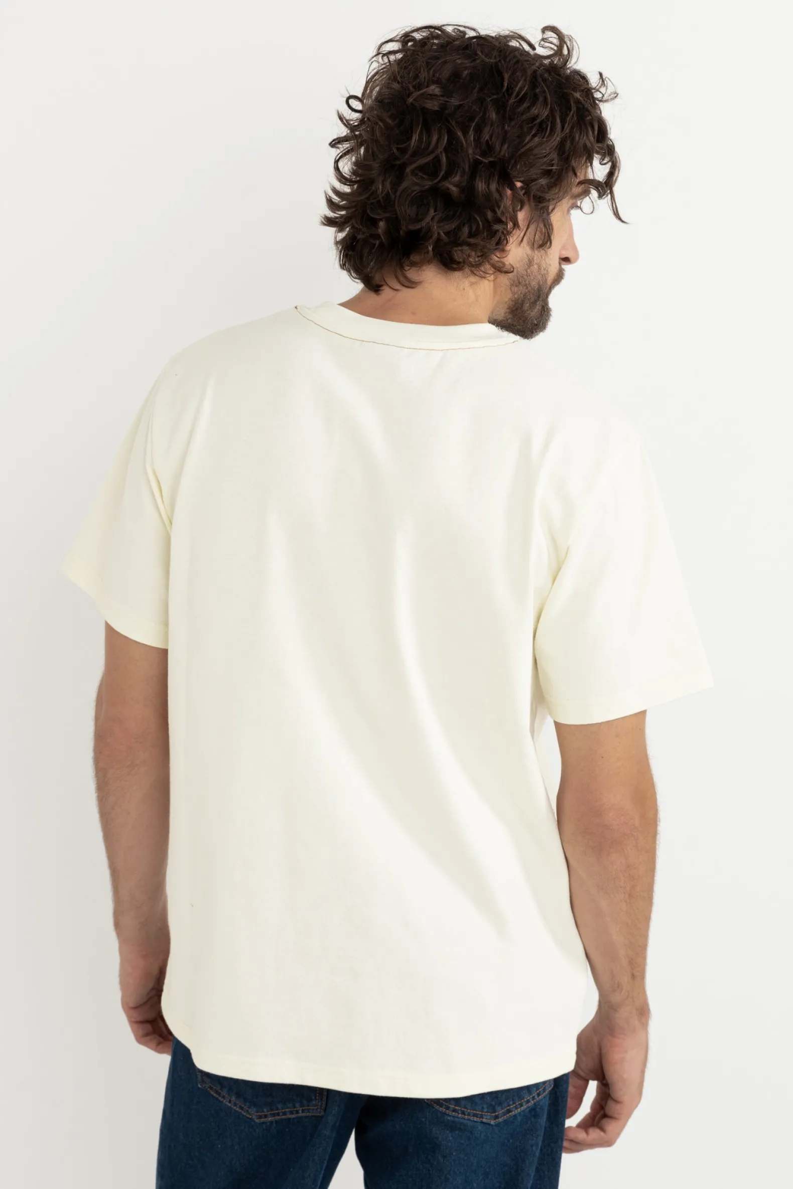 Blossom Vintage Ss T-Shirt Ecru