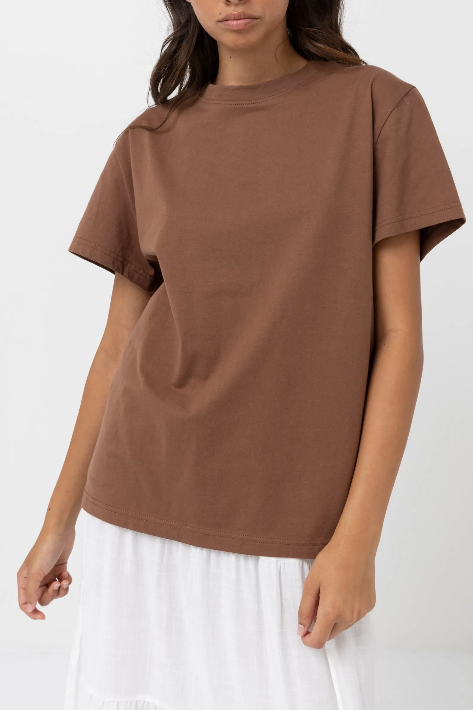 Classic Band Tee Chocolate