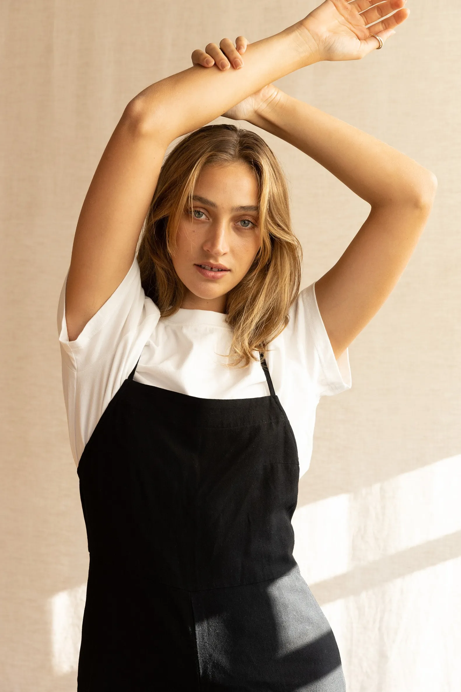 Classic Band Tee White