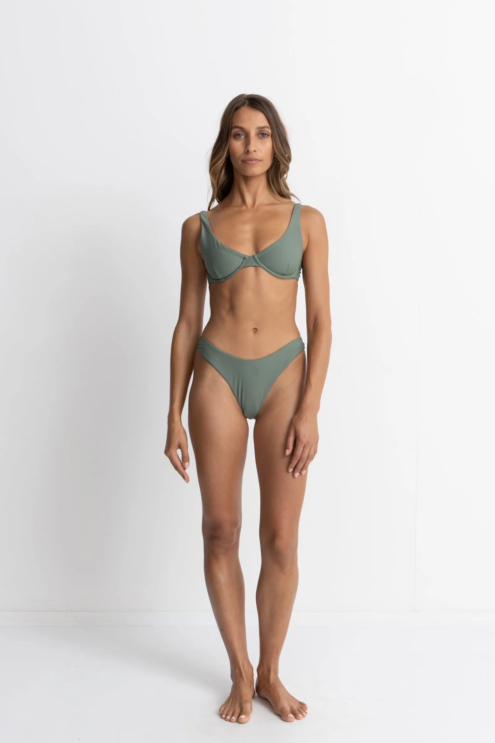 Classic Hi Cut Pant Olive