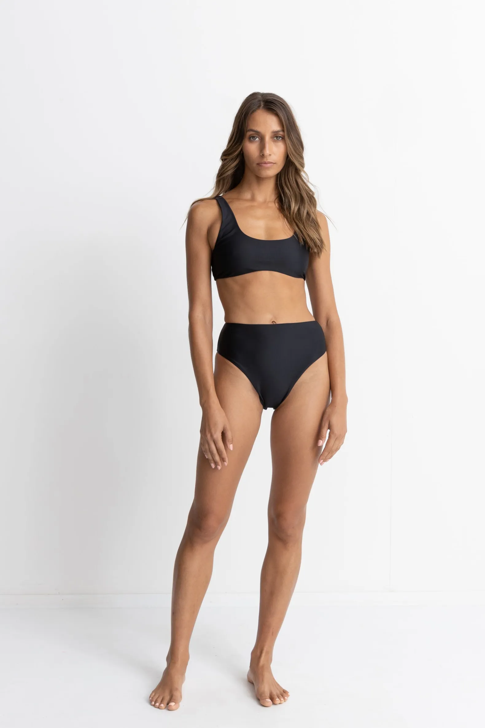 Classic Hi Waist Pant Black