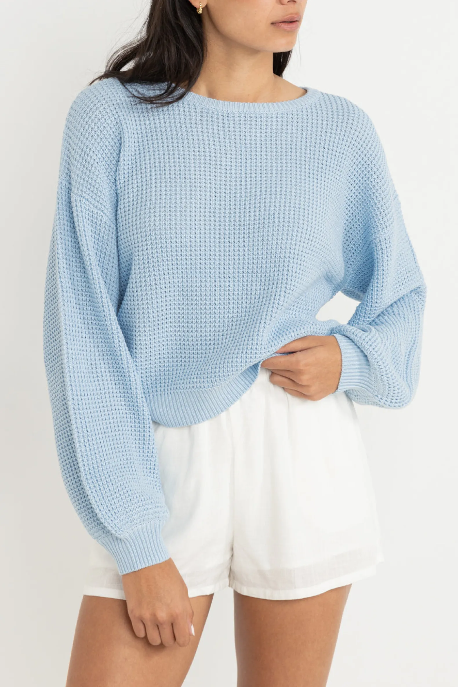 Classic Knit Jumper Blue