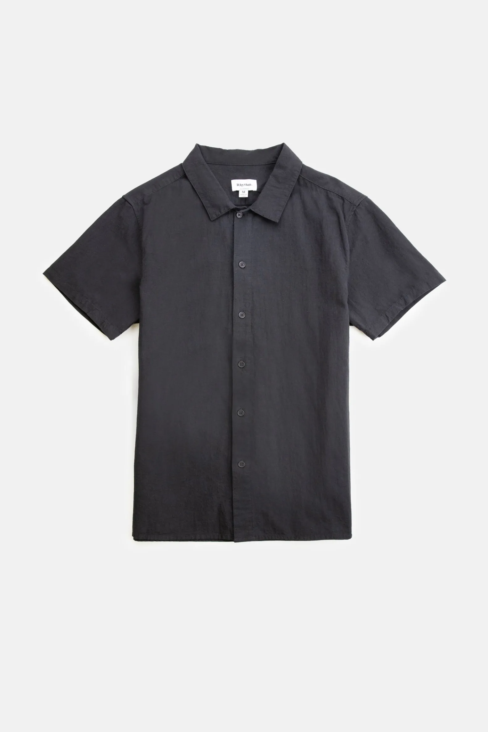 Classic Linen Ss Shirt Vintage Black