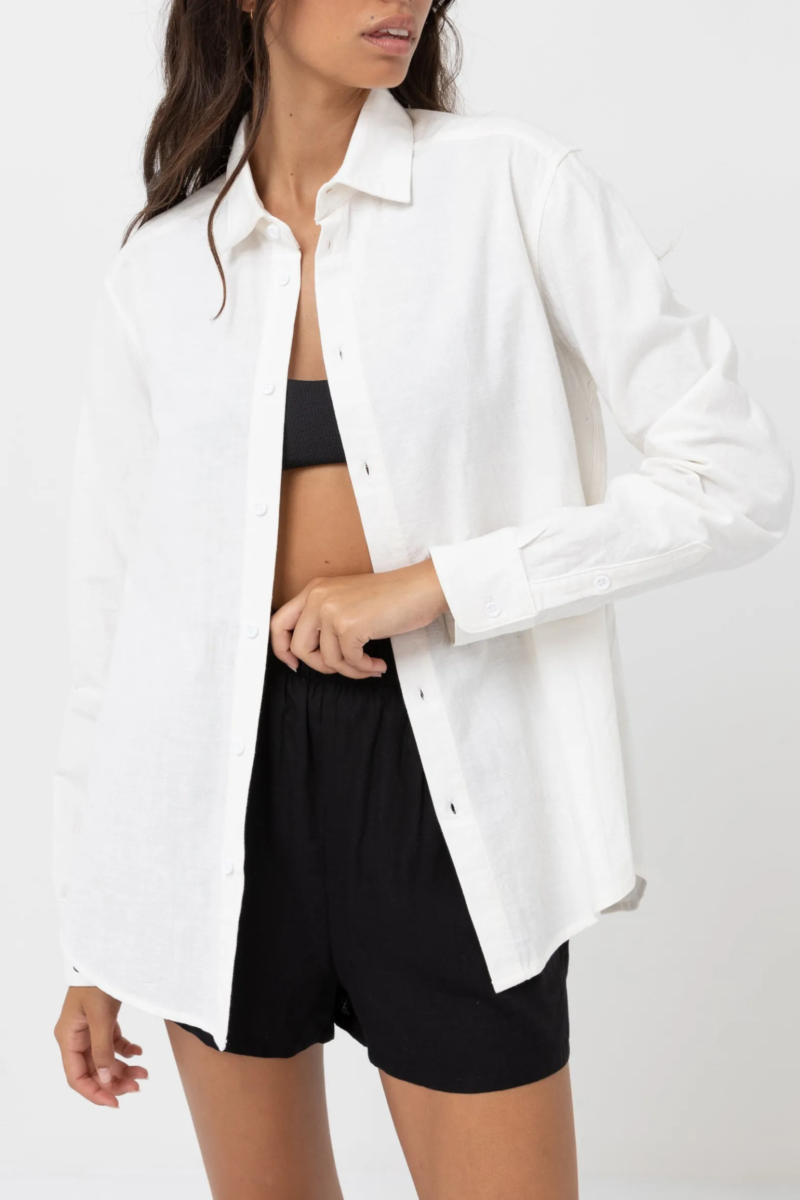 Classic Long Sleeve Shirt White