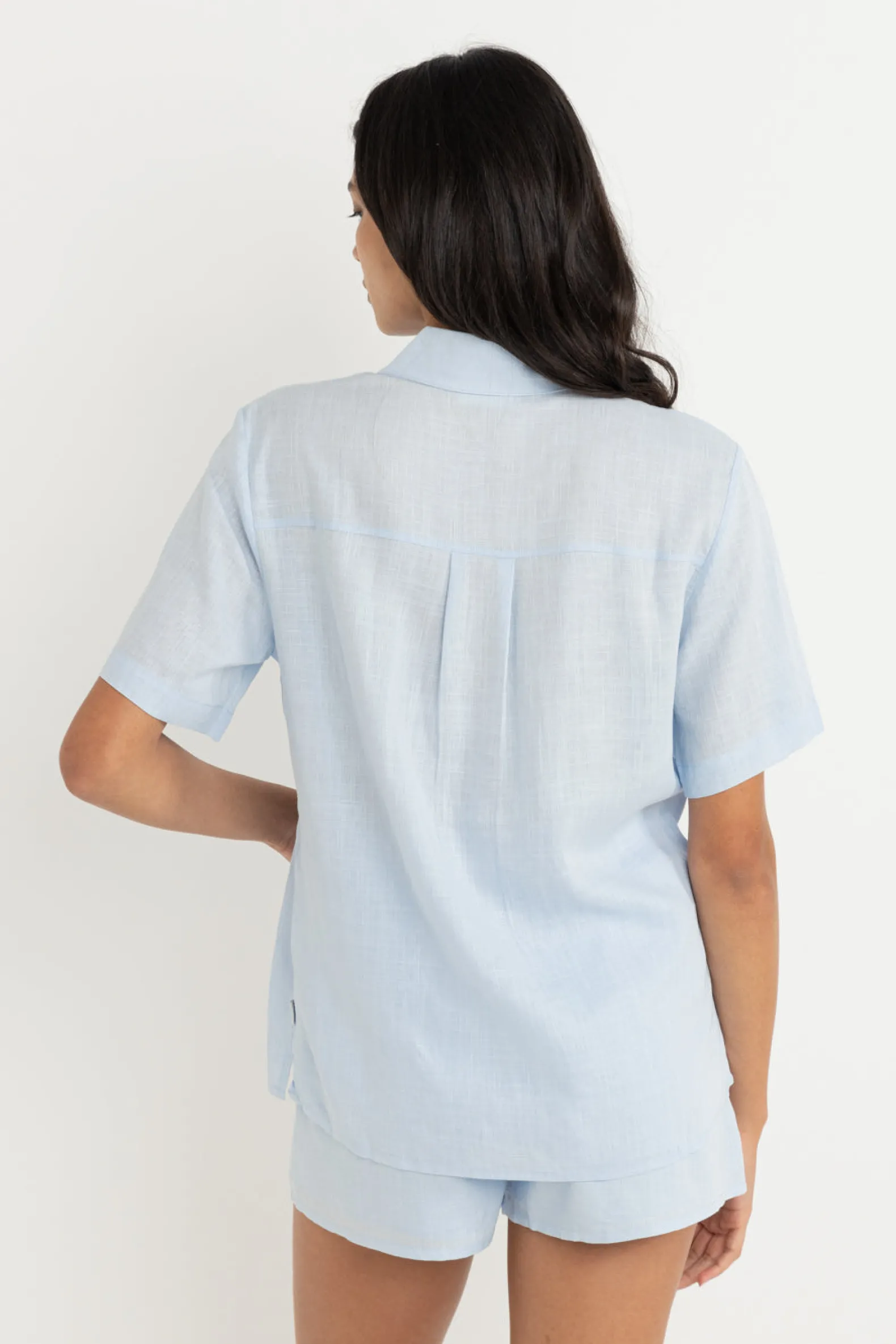 Classic Lounge Shirt Blue