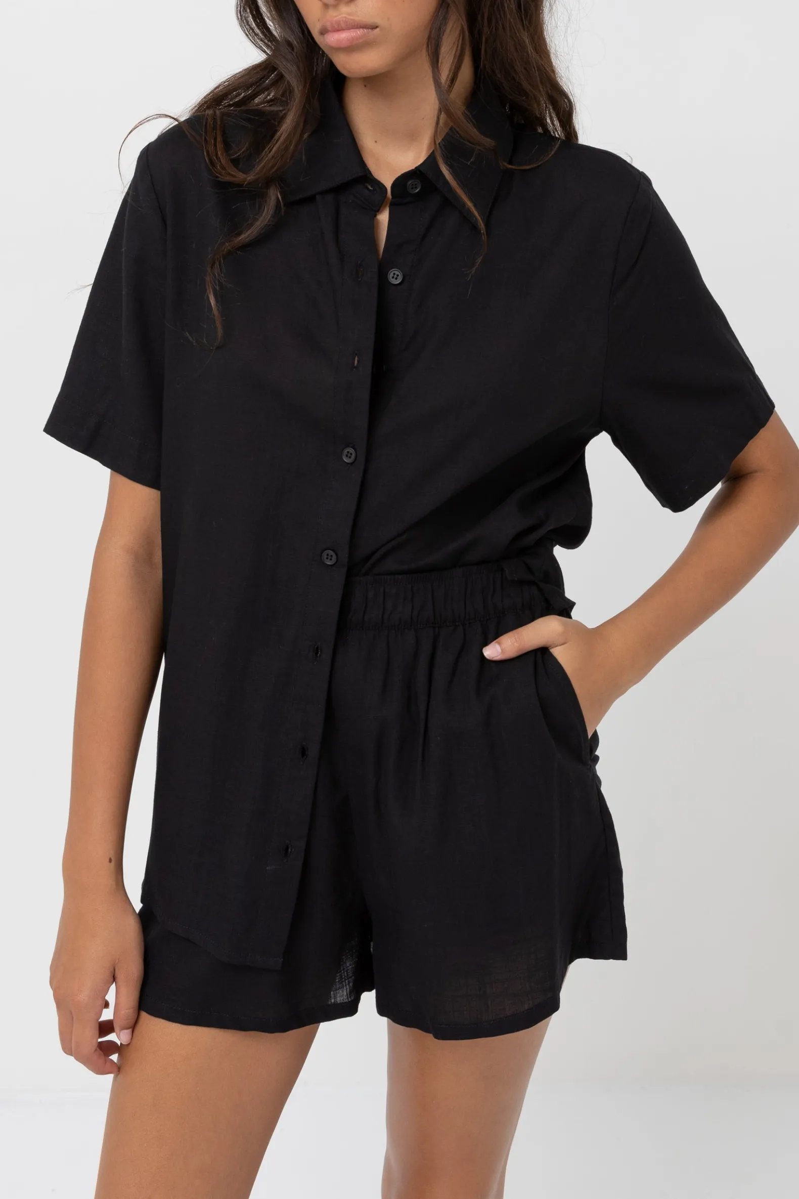 Classic Lounge Shirt Black