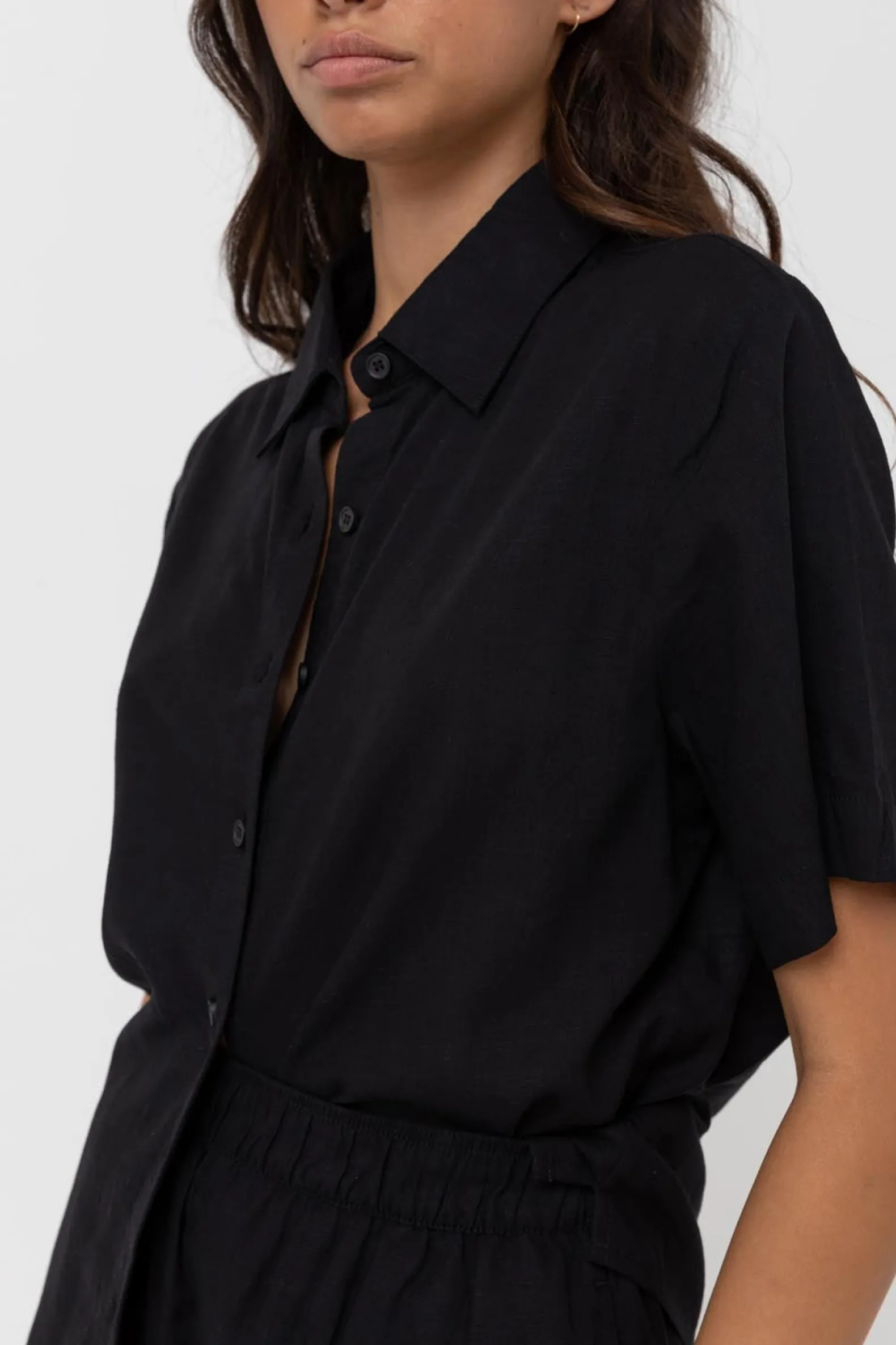 Classic Lounge Shirt Black