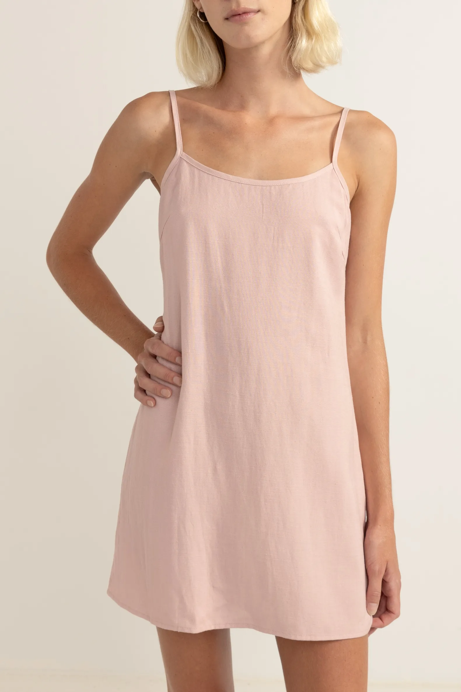 Classic Slip Dress Rose
