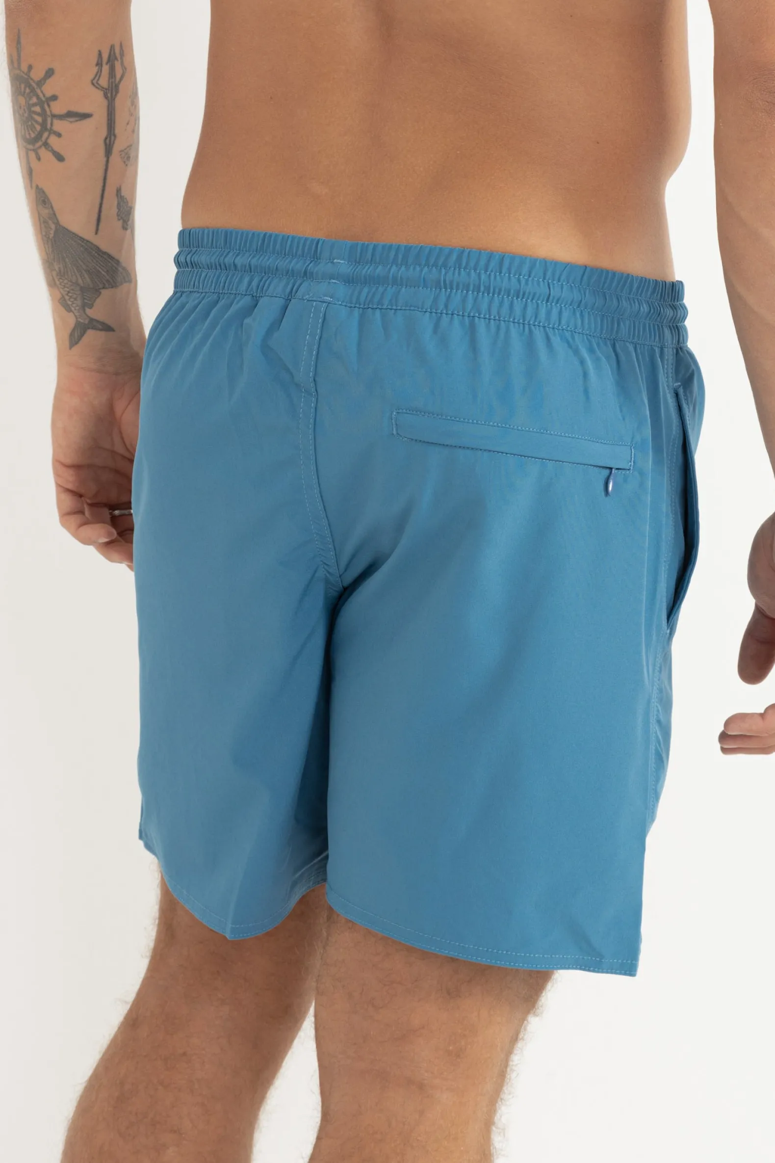 Classic Stretch Trunk Mineral Blue
