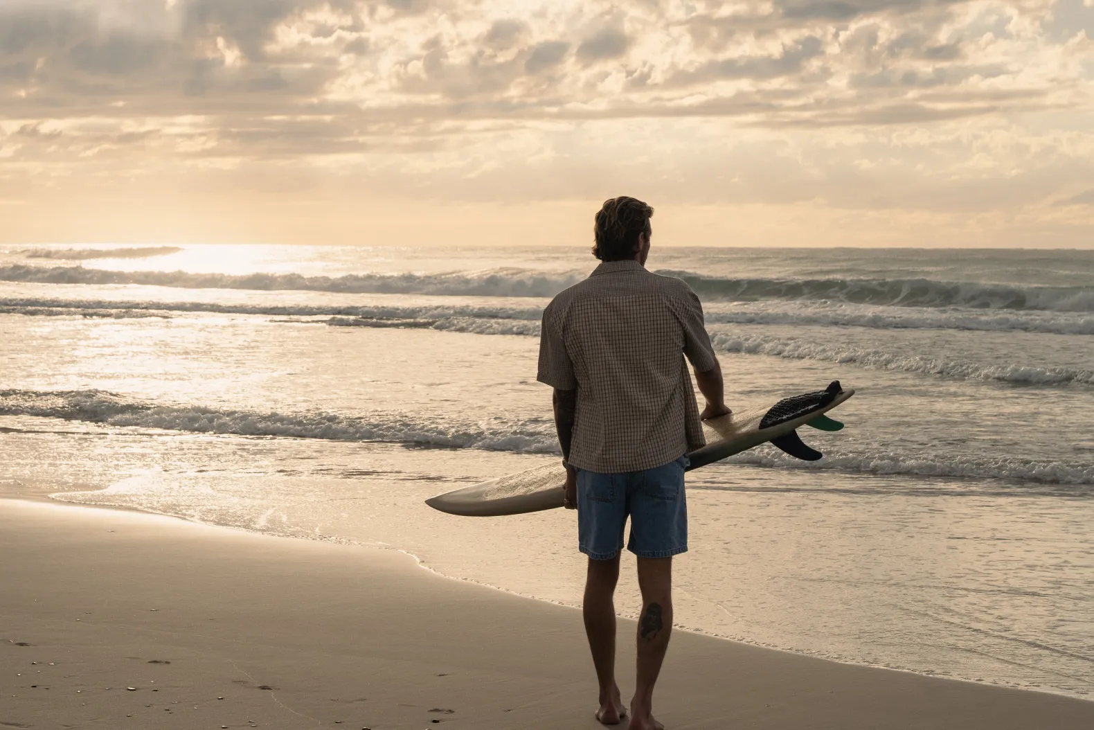 Cross Check Relaxed Ss Shirt Natural Mixed Check