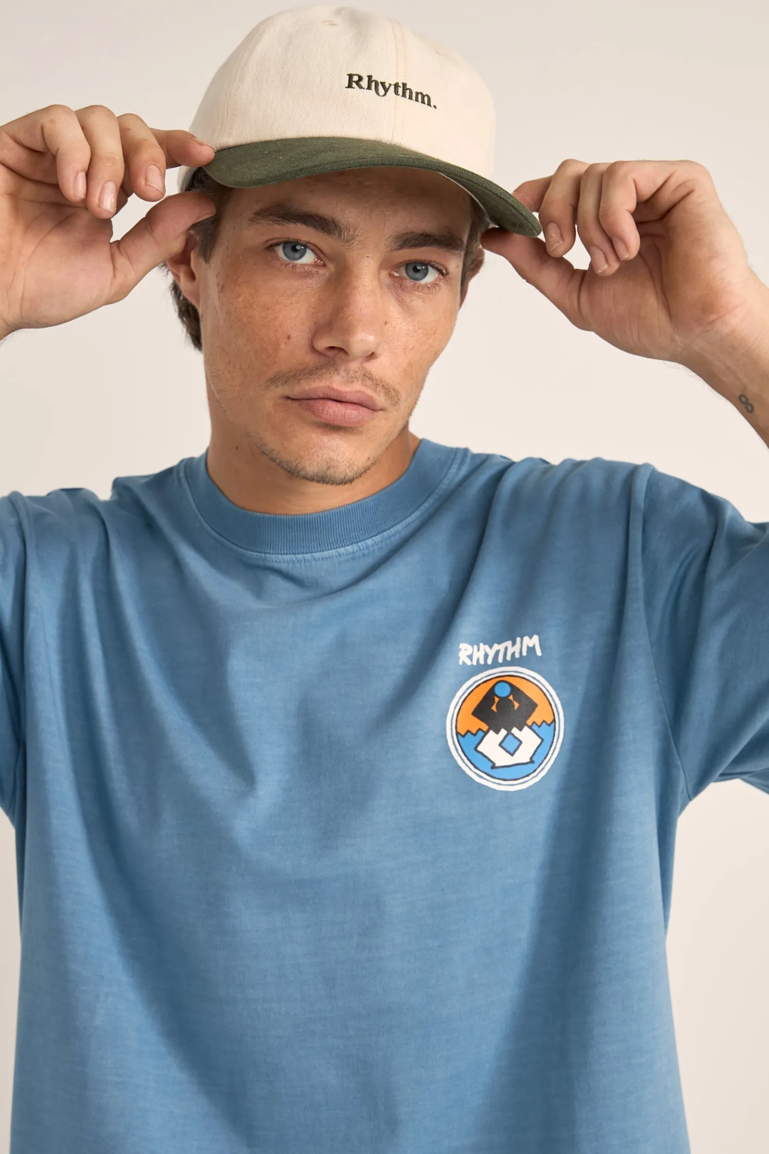Essential Brushed Twill Cap Stone