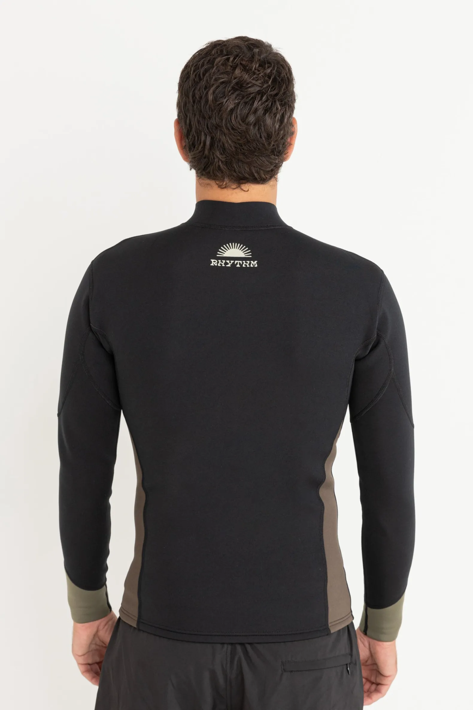 Essential Front Zip Jacket Black