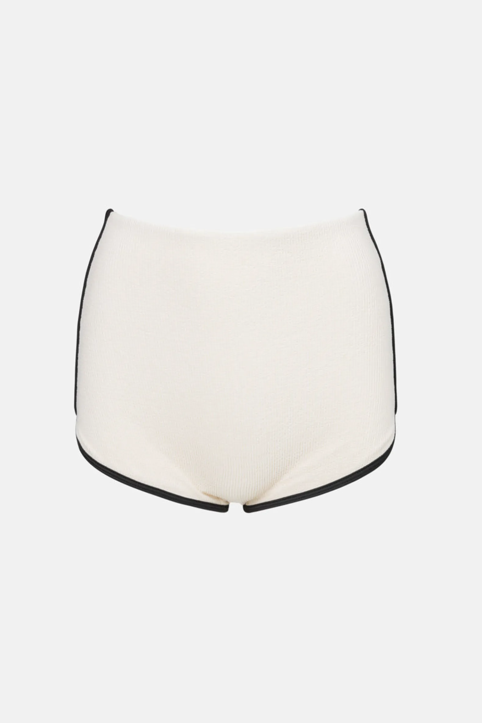 Essential Rib Contrast Surf Short Creme