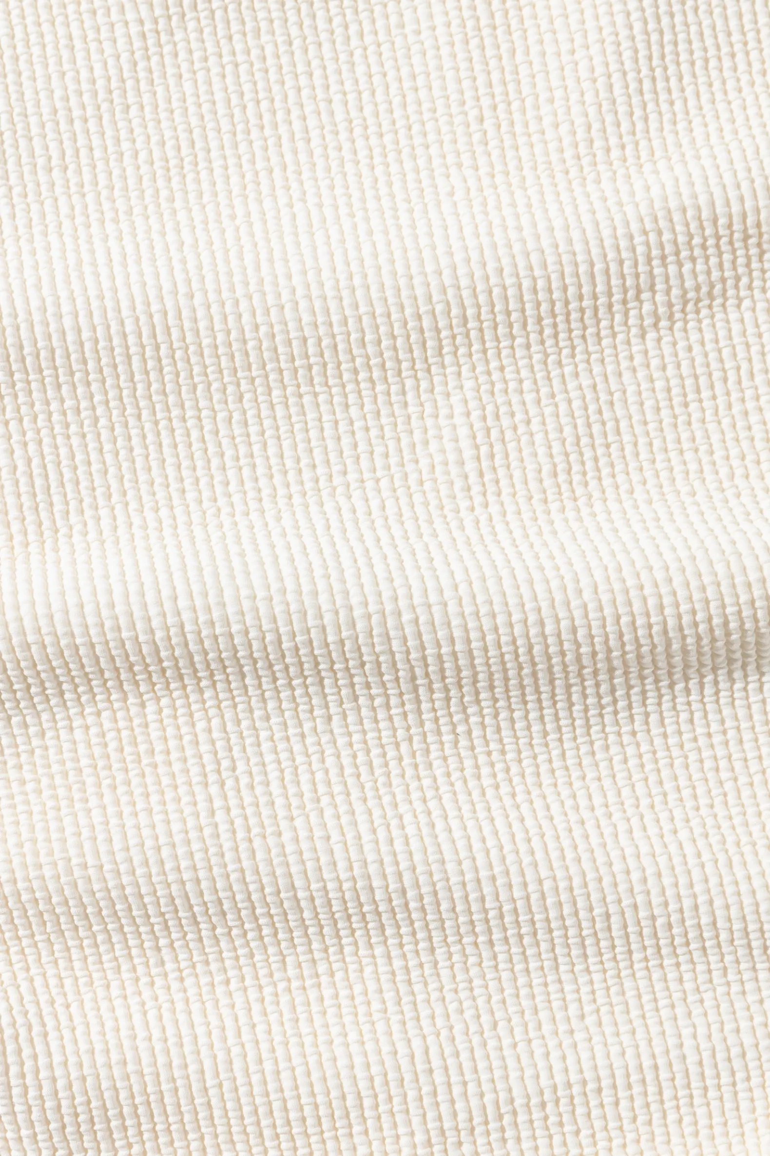 Essential Rib Minimal One Piece Creme