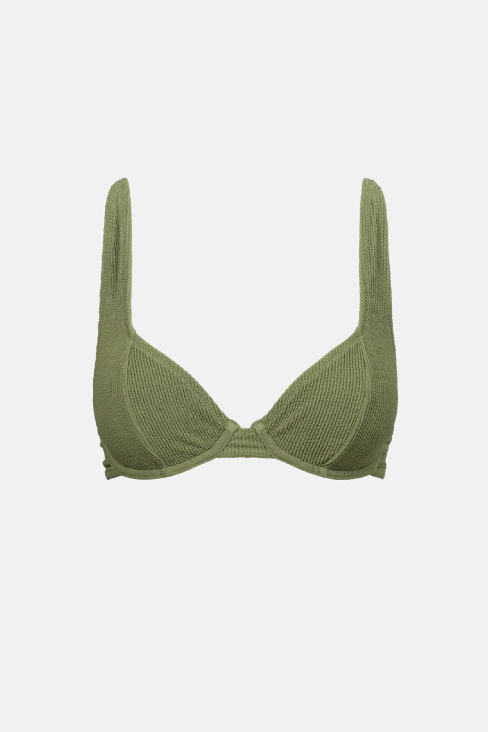 Essential Rib Underwire Top Olive