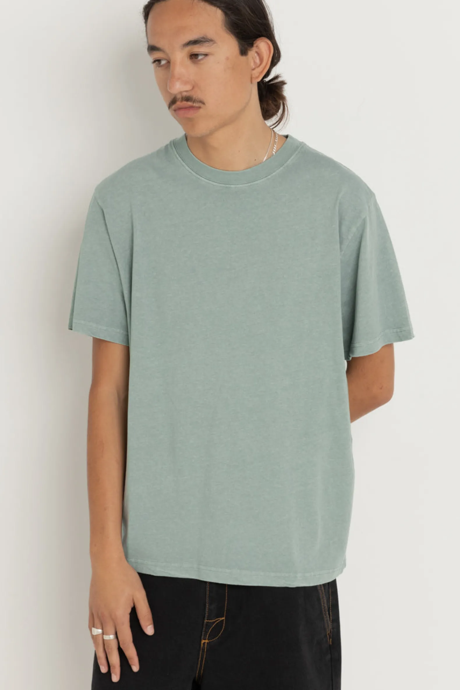 Essential Vintage Ss T-Shirt Teal