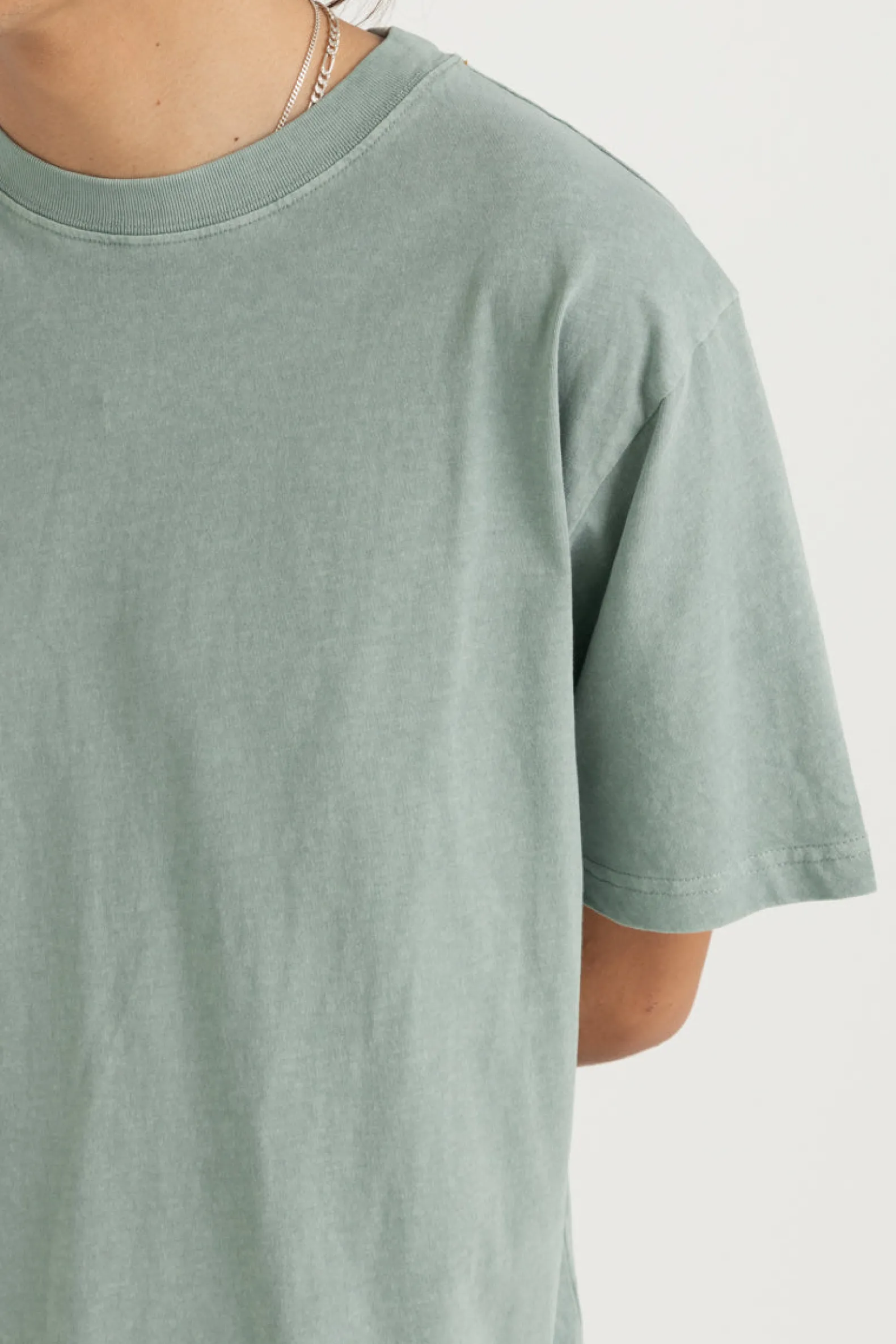 Essential Vintage Ss T-Shirt Teal