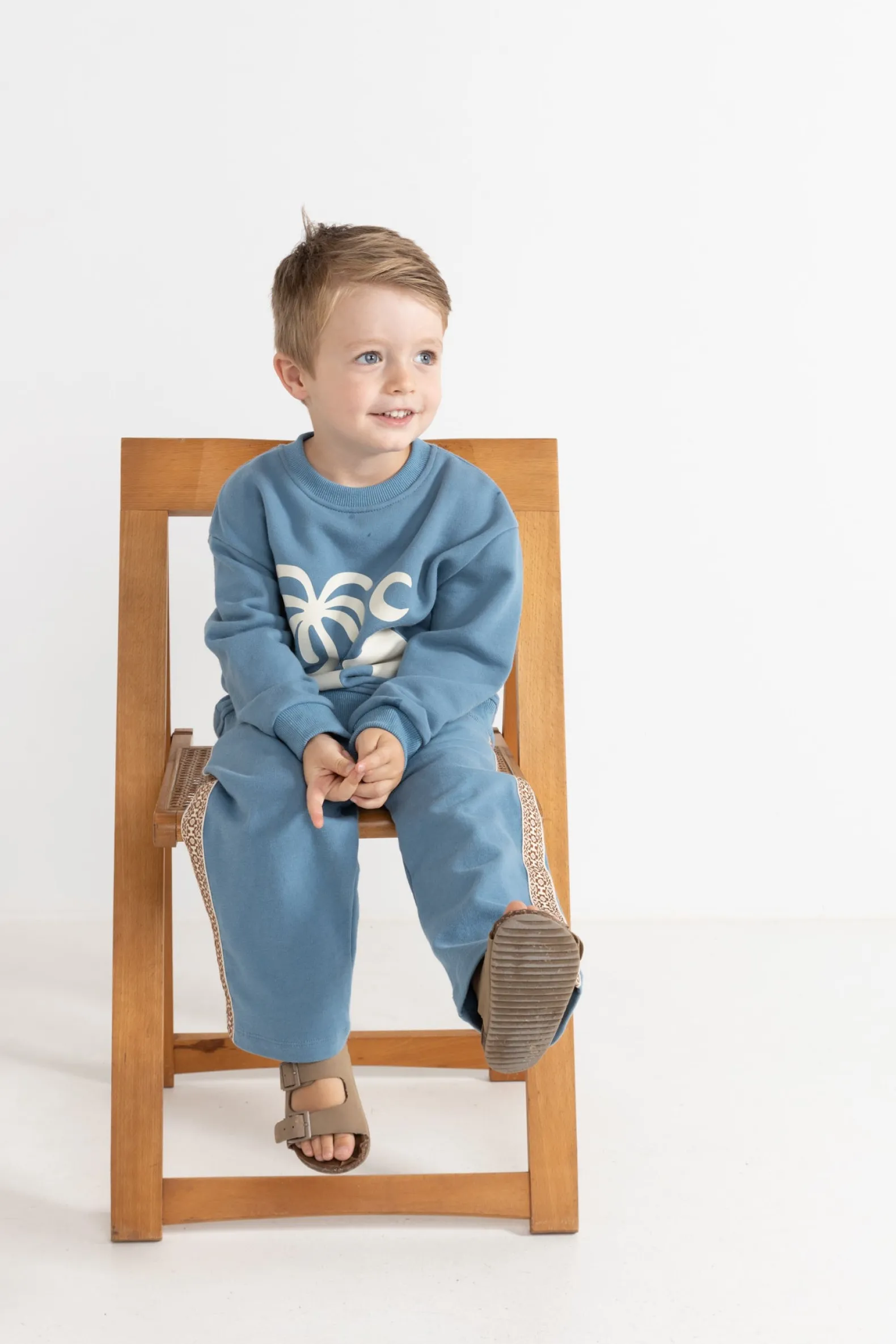 Kids Heritage Pant Blue