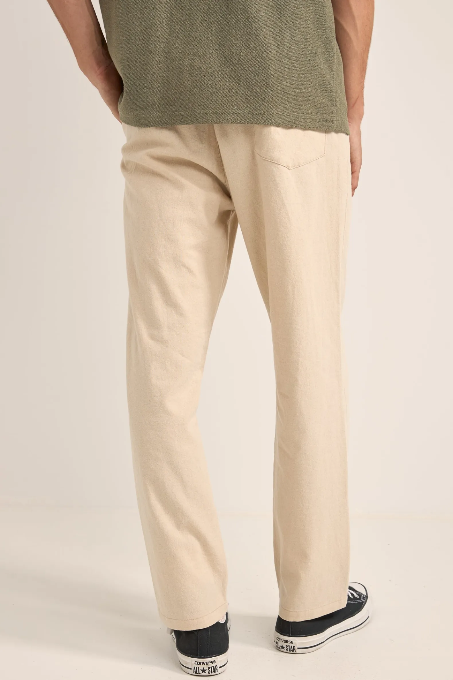 Linen Jam Pant Bone