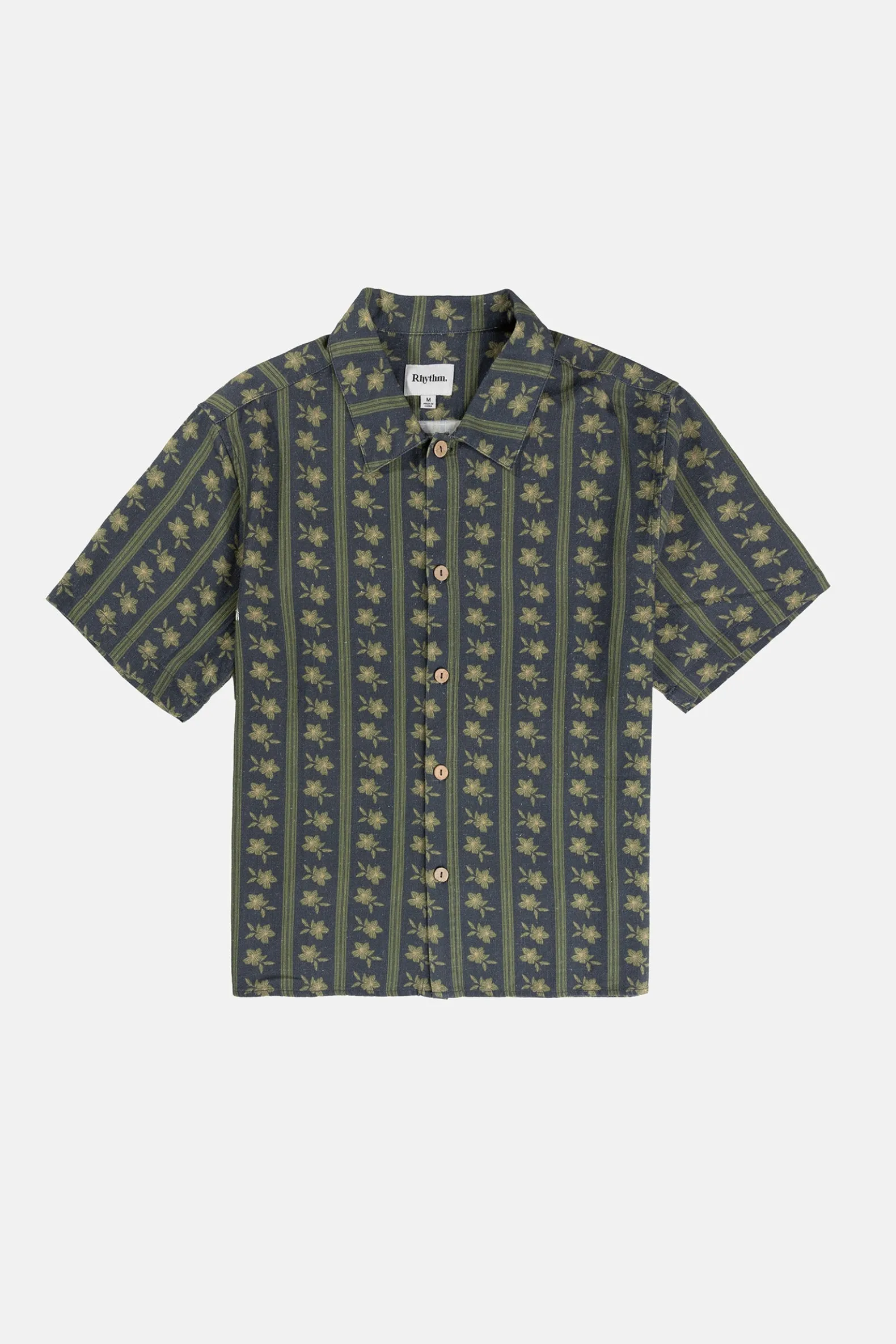 Overlap Ss Shirt Stone Blue