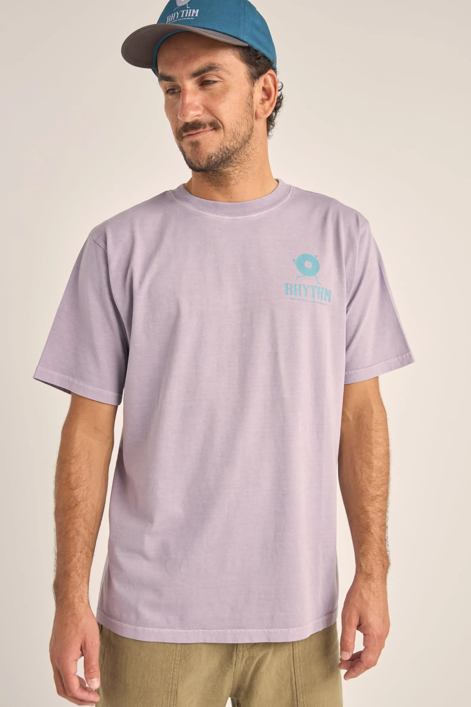 Record Vintage Ss T-Shirt Plum