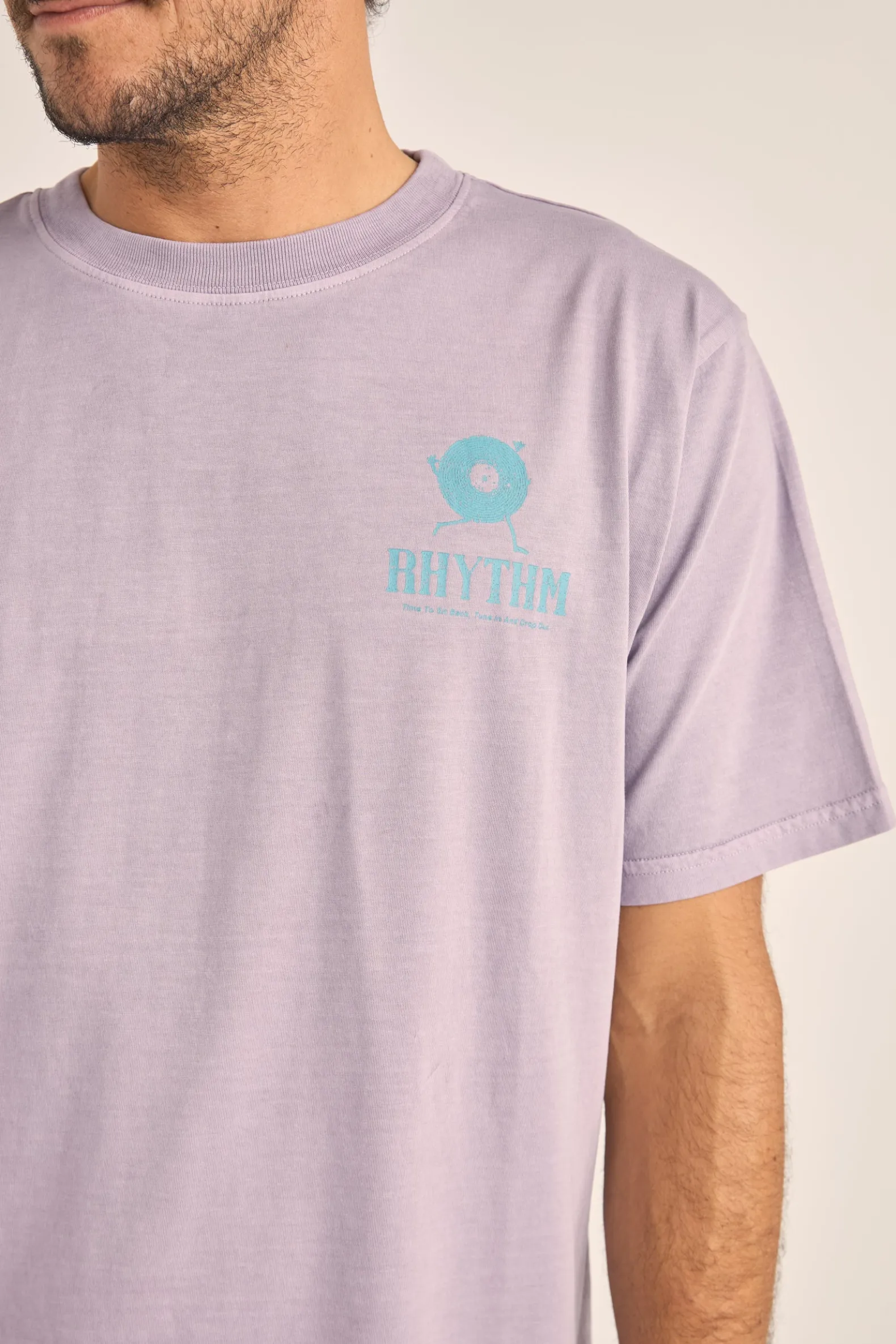 Record Vintage Ss T-Shirt Plum