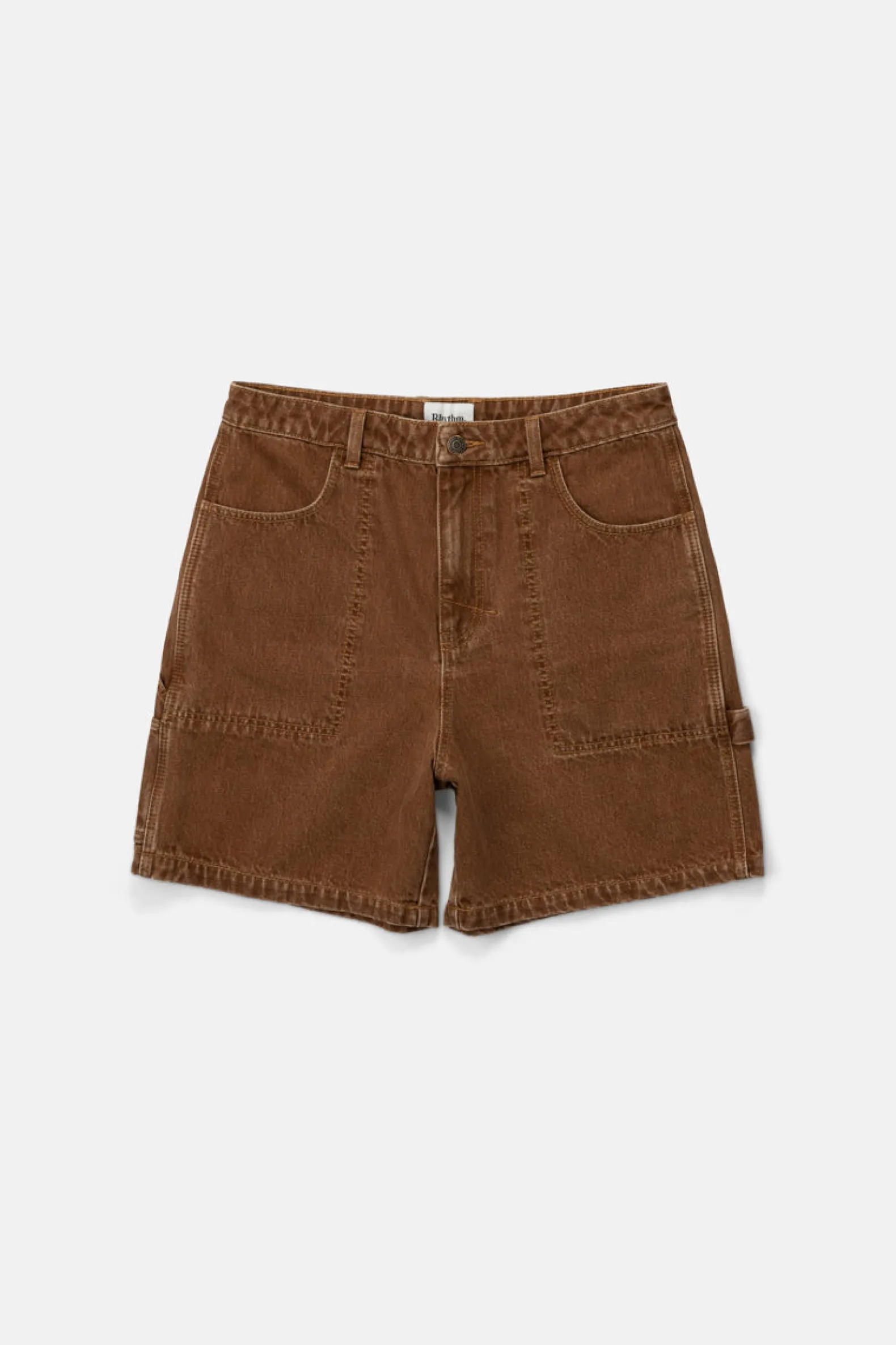 Slacker Denim Short Tobacco