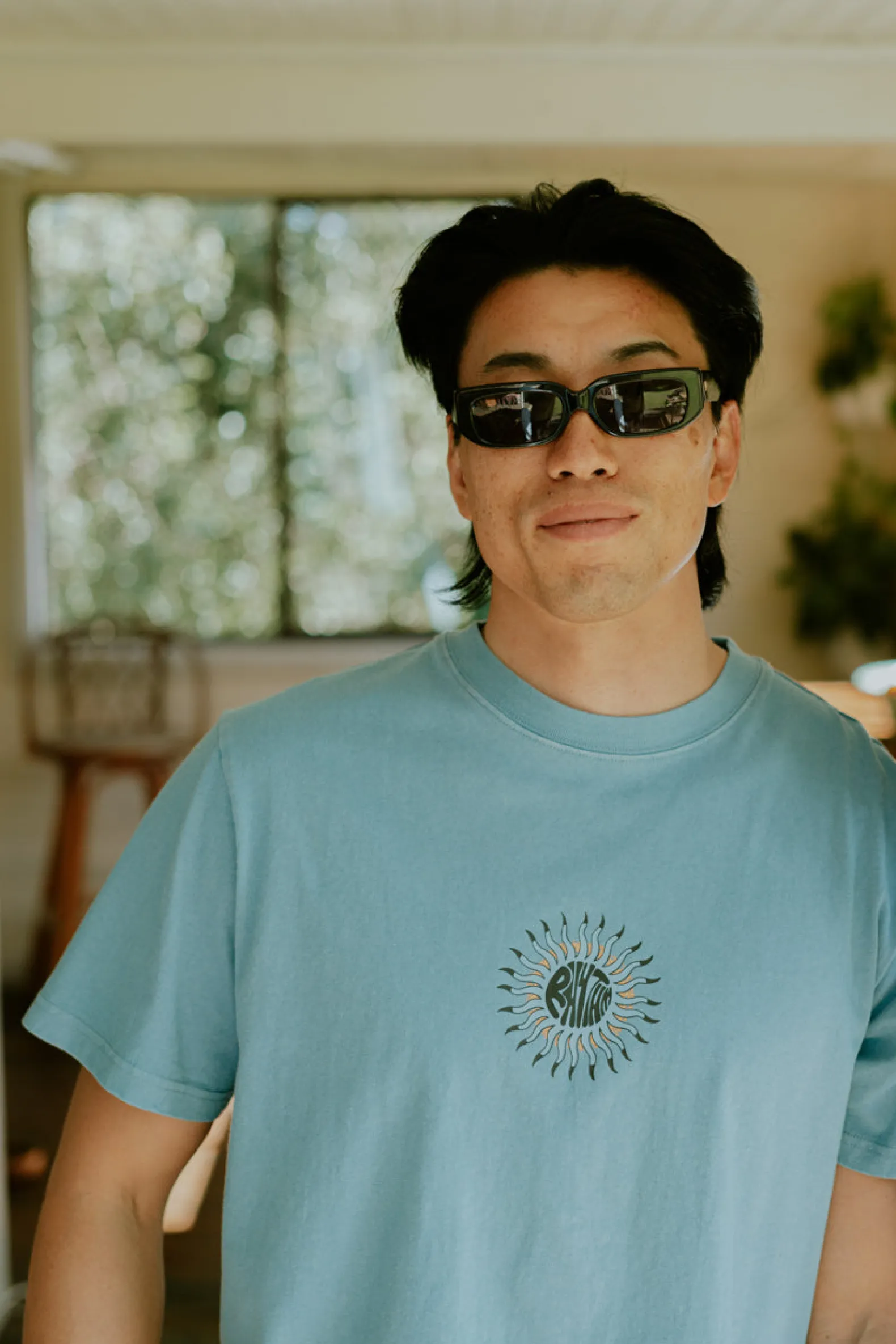 Sun Beams Vintage Ss T-Shirt Dusk