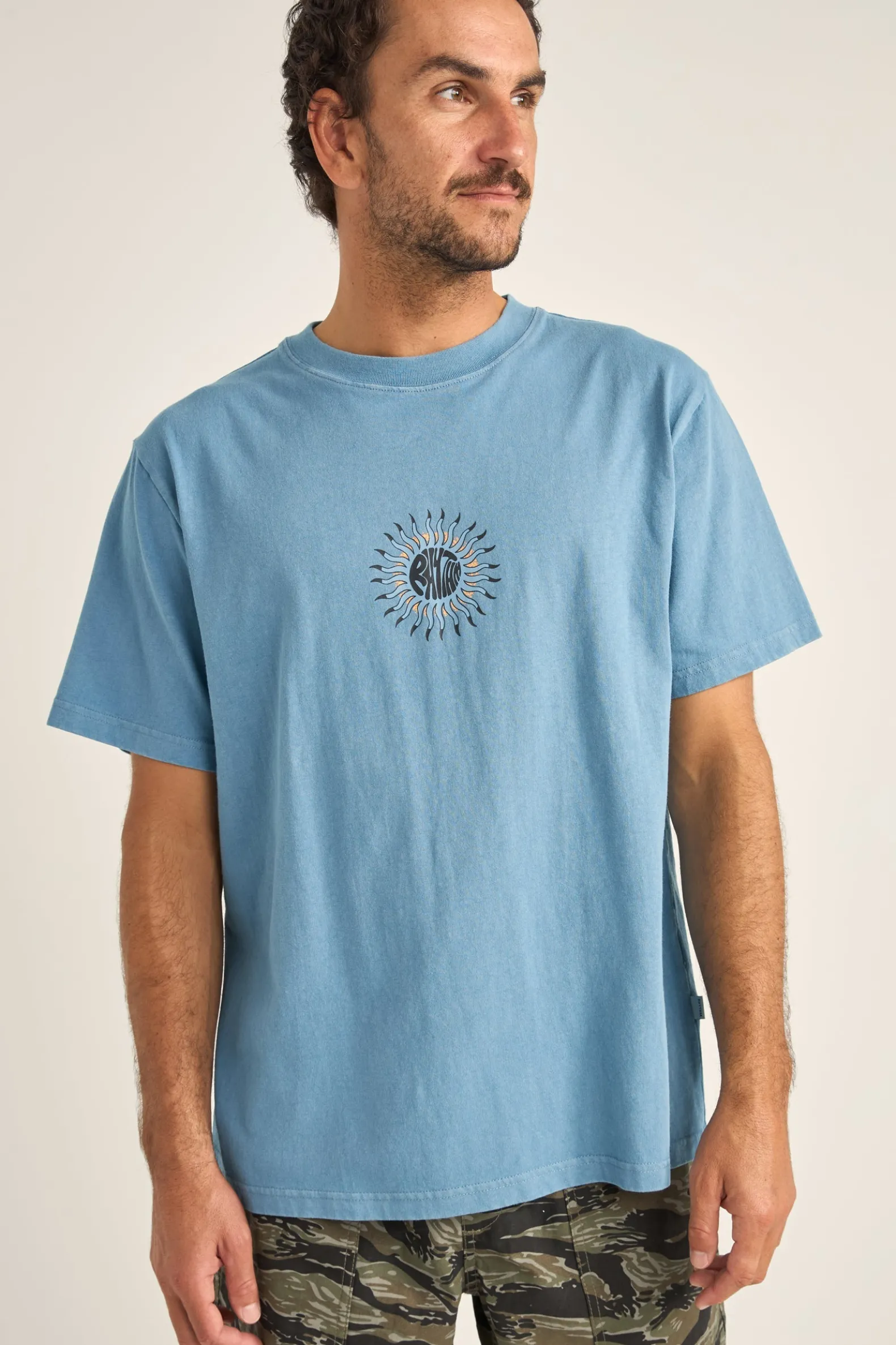 Sun Beams Vintage Ss T-Shirt Dusk