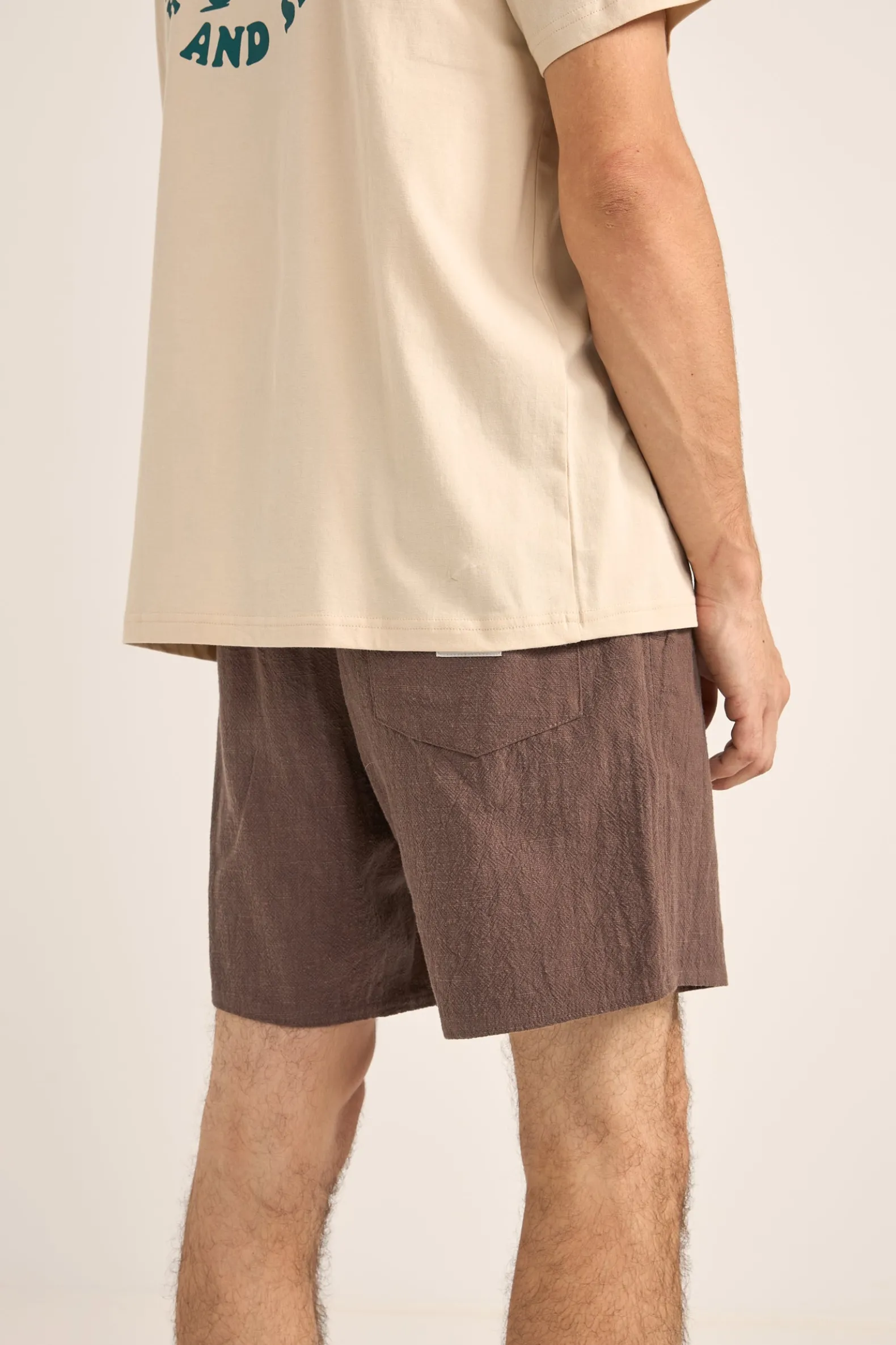 Textured Linen Jam Silt