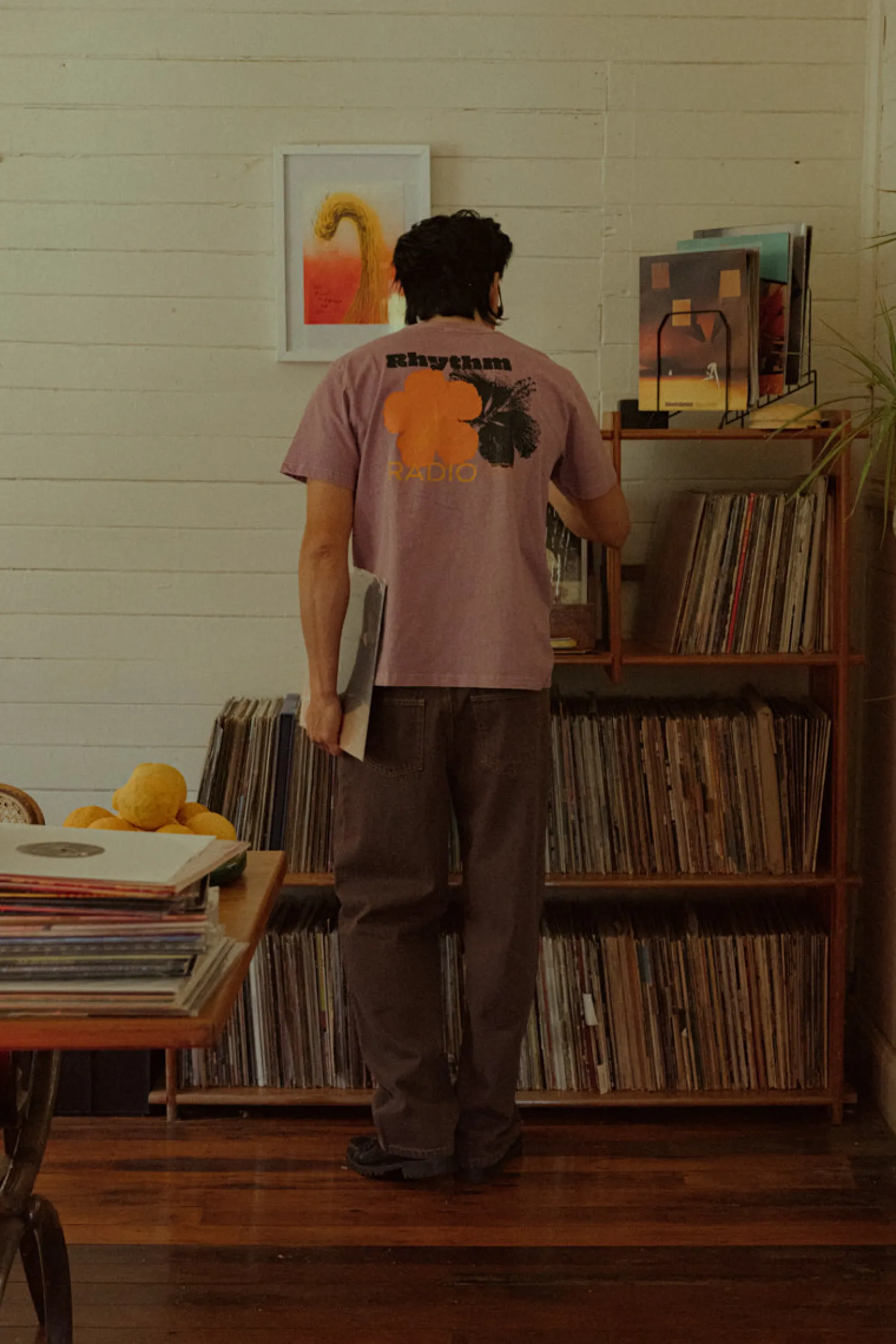 Tropic Radio Vintage Ss T-Shirt Grape