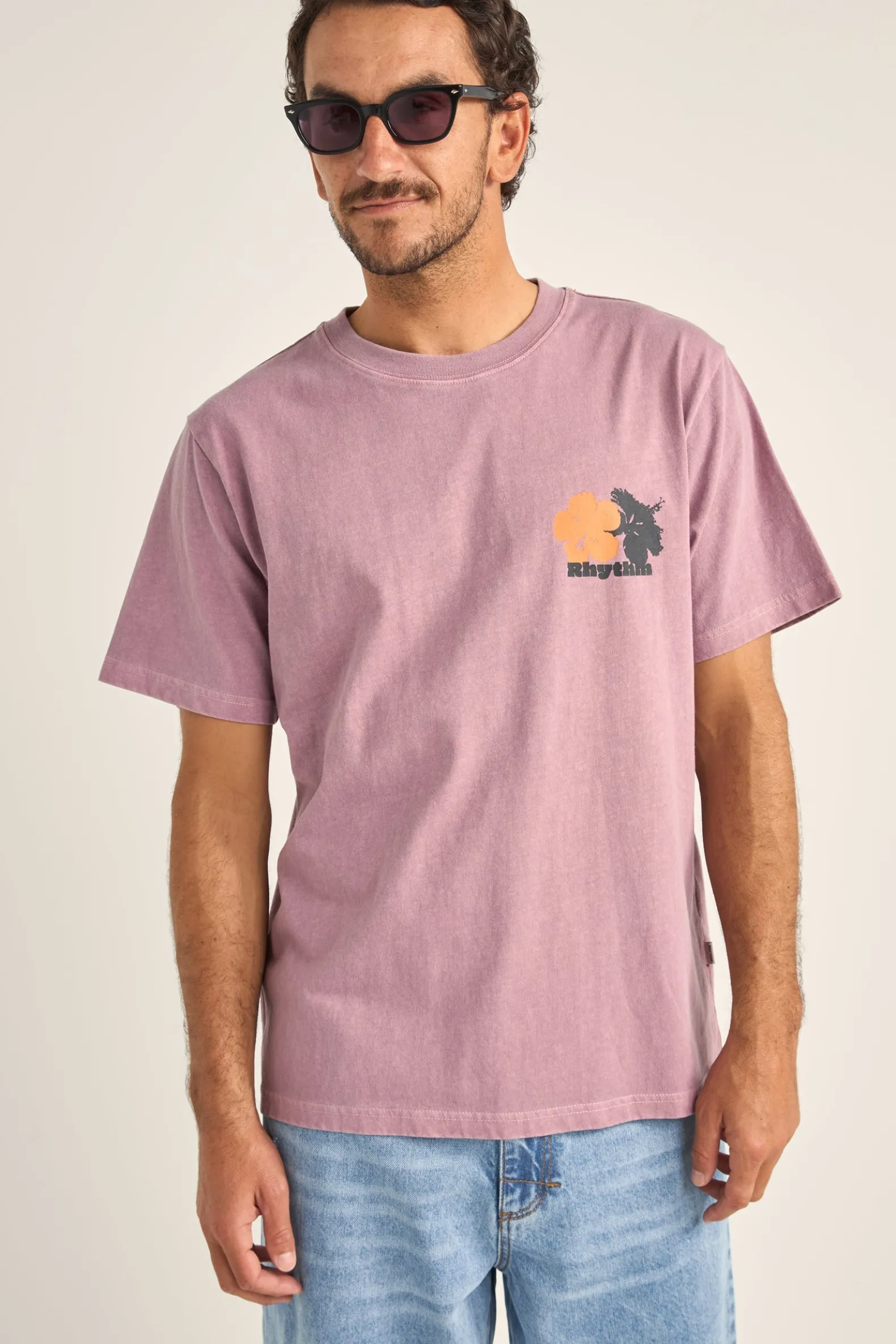 Tropic Radio Vintage Ss T-Shirt Grape