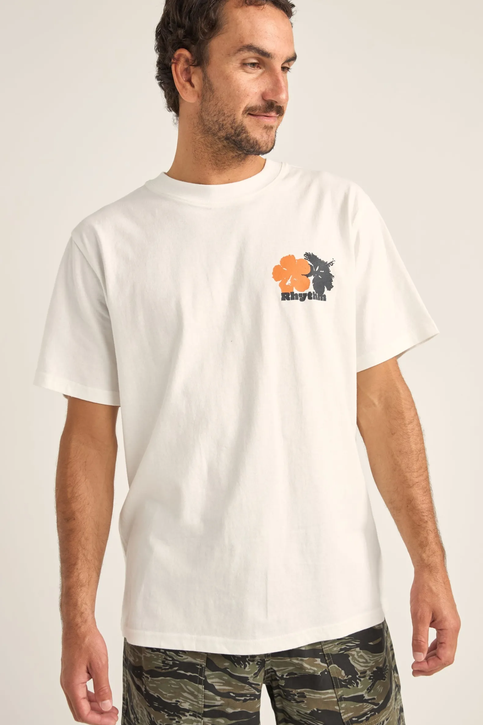 Tropic Radio Vintage Ss T-Shirt White