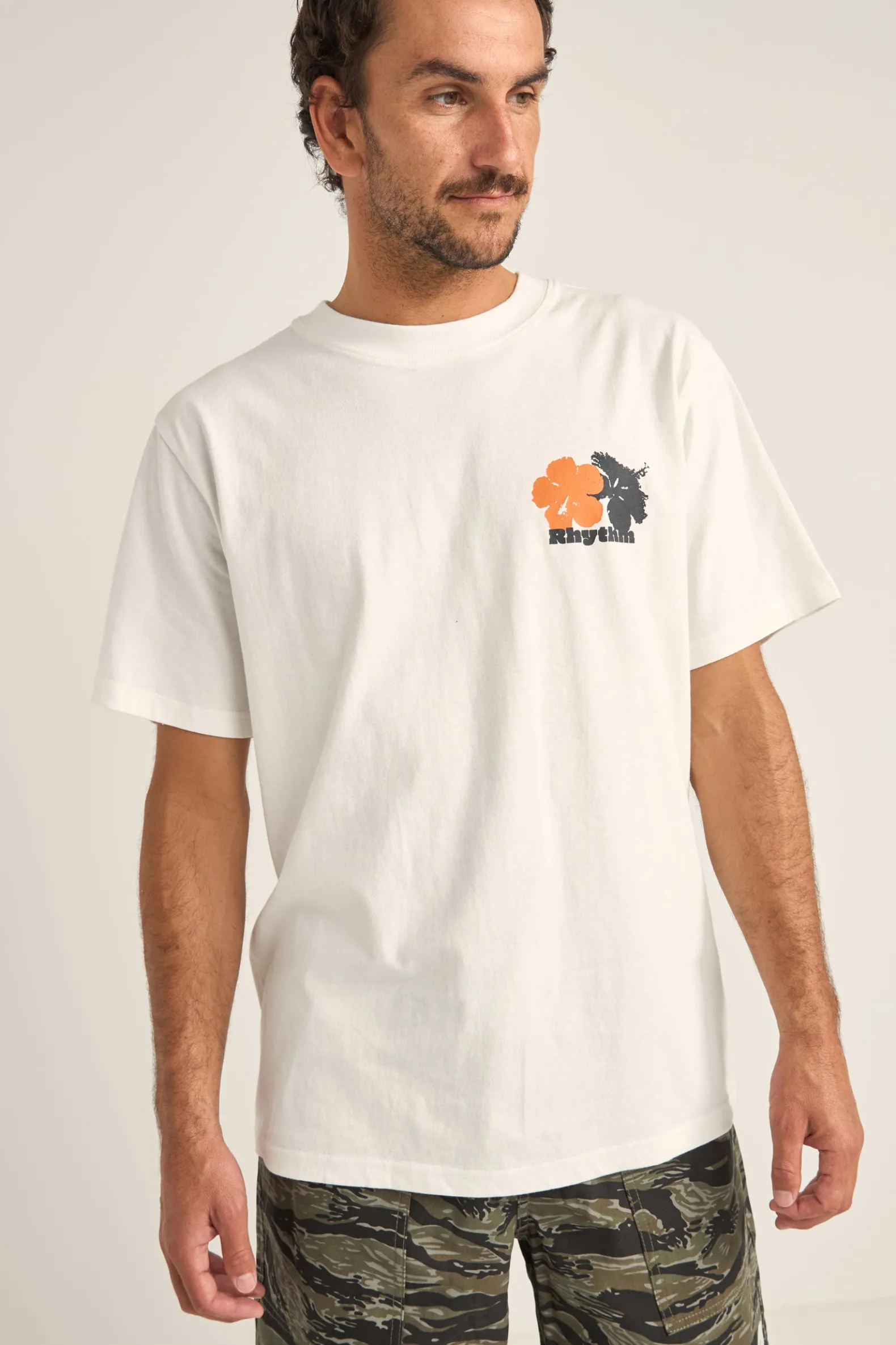 Tropic Radio Vintage Ss T-Shirt White