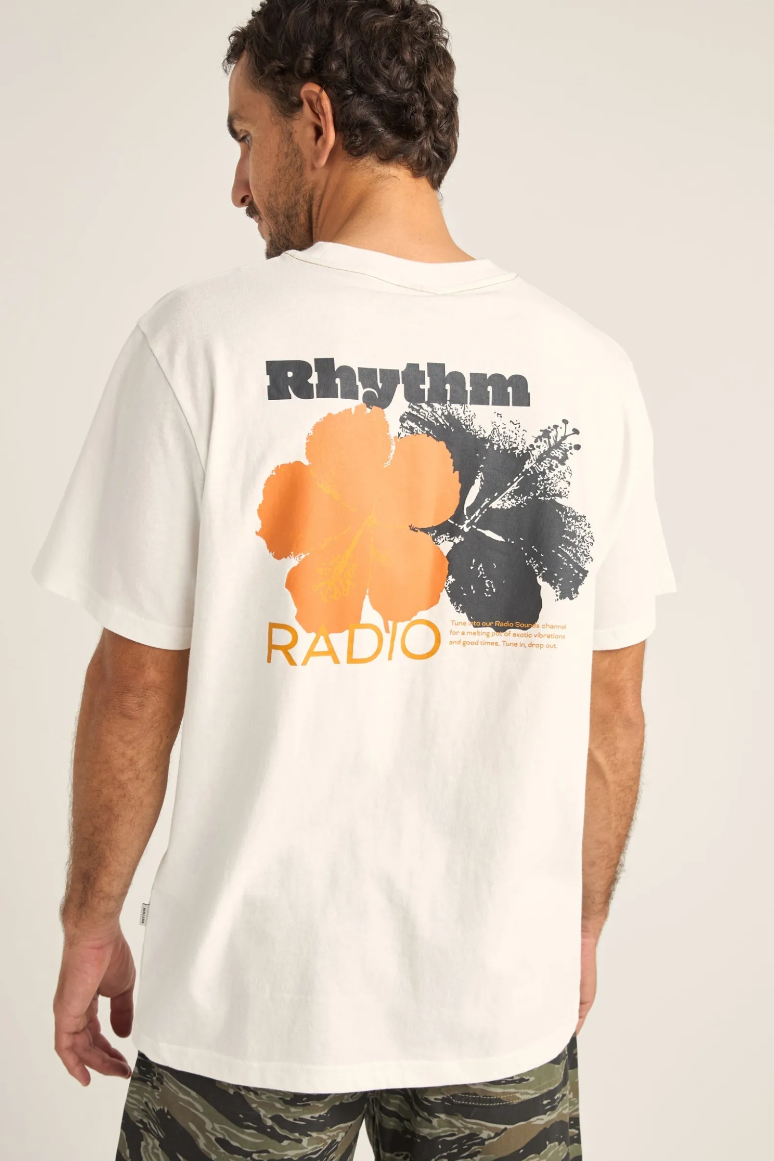 Tropic Radio Vintage Ss T-Shirt White