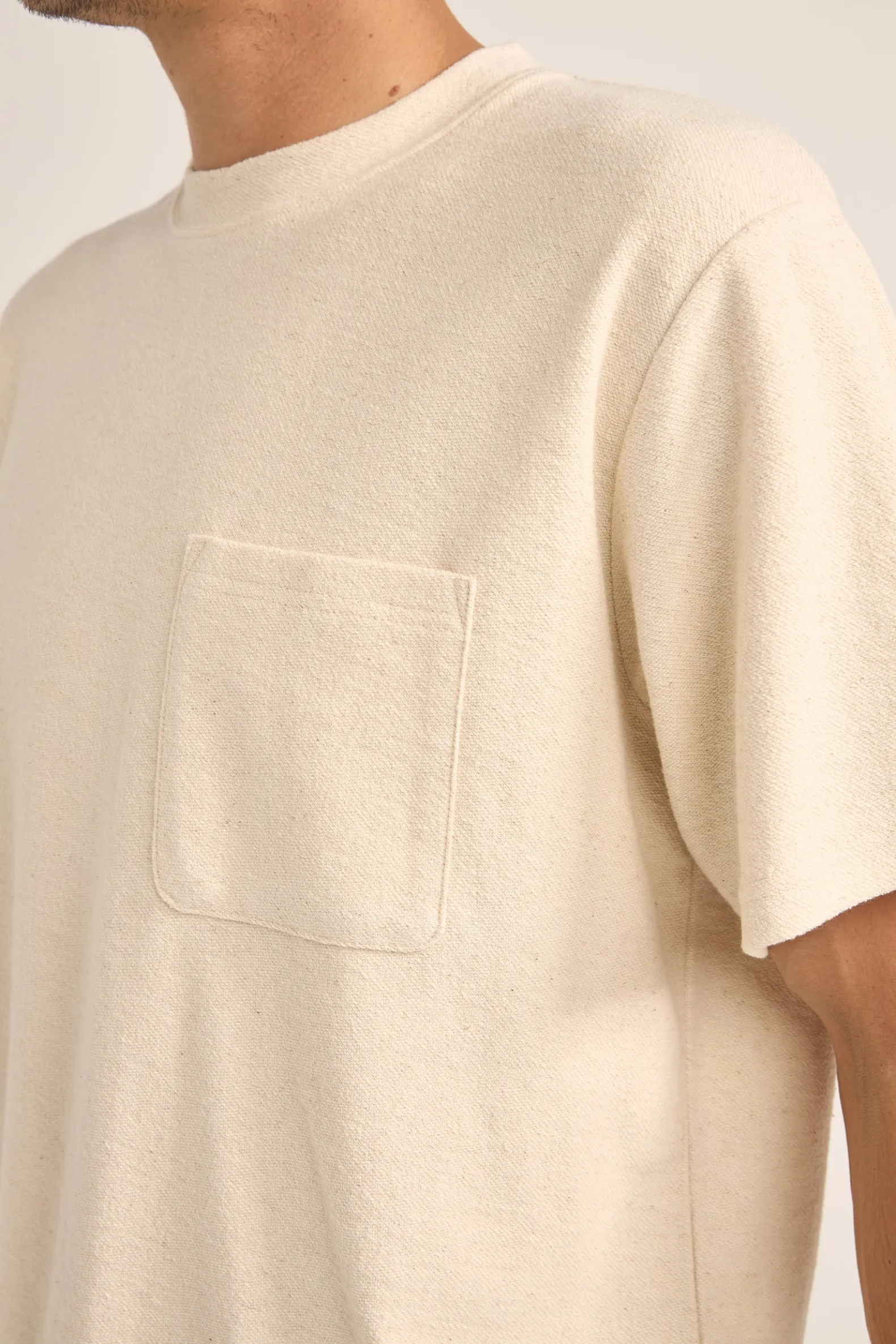 Vintage Terry SS T-Shirt Natural