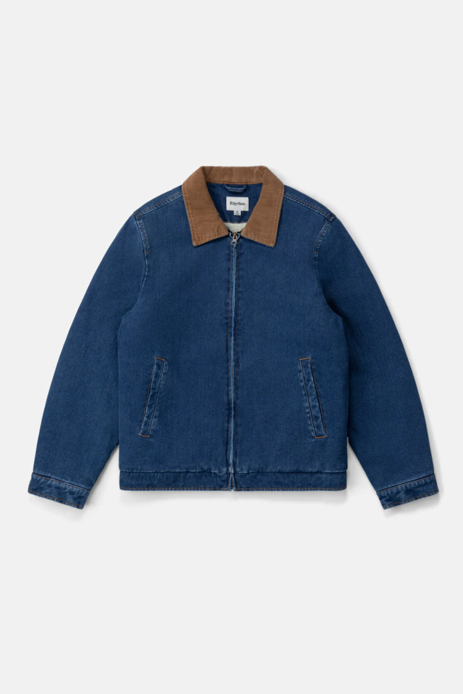 Washed Denim James Jacket Blue Wash